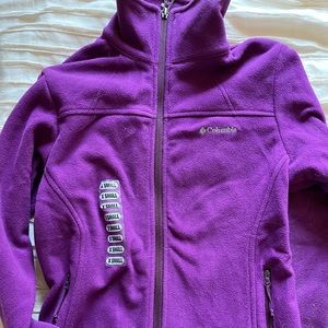 Columbia fleece zip up